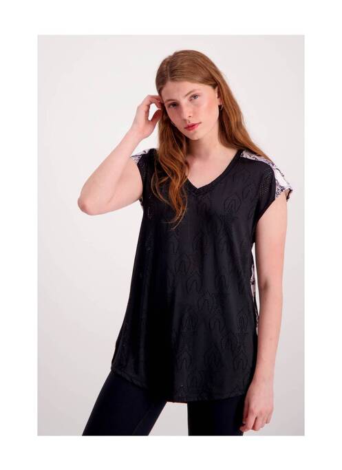 Tricou negru ASTRID BLACK LABEL femeie