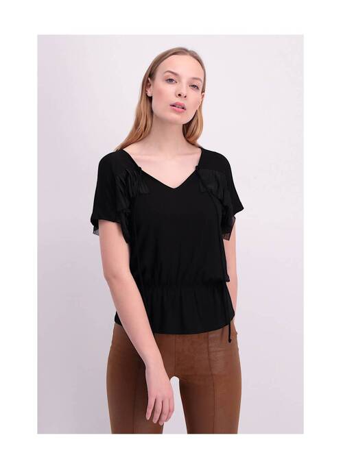 Tricou negru ASTRID BLACK LABEL femeie