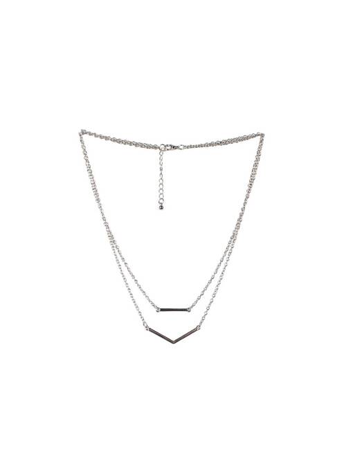 Colier gri ASTRID BLACK LABEL femme