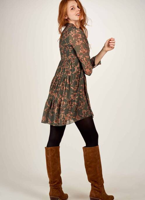 Rochie midi verde ZABAIONE femeie