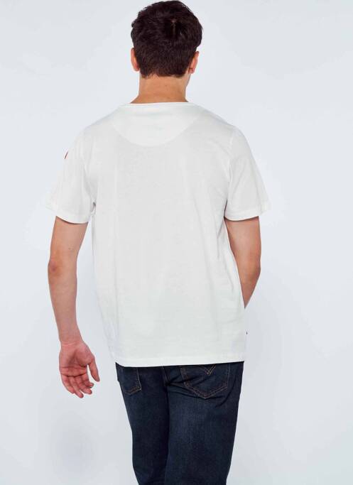 Tricou alb CYCLO CLUB MARCEL  bărbat