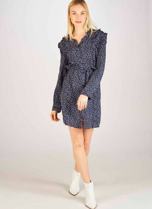 Rochie scurtă albastru CLOUDS OF FASHION femeie