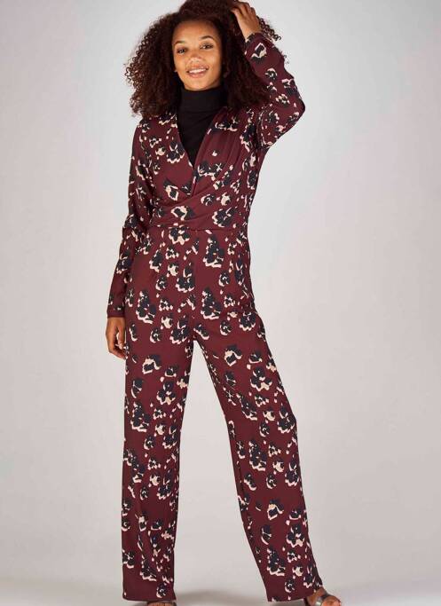 Salopetă-pantalon roșu CLOUDS OF FASHION femeie