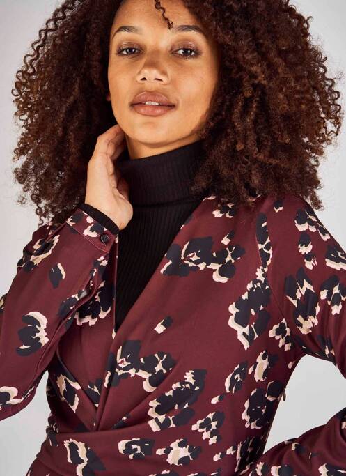 Salopetă-pantalon roșu CLOUDS OF FASHION femeie