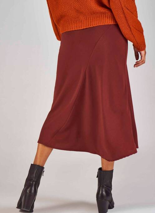 Fustă lungă roșu CLOUDS OF FASHION femeie