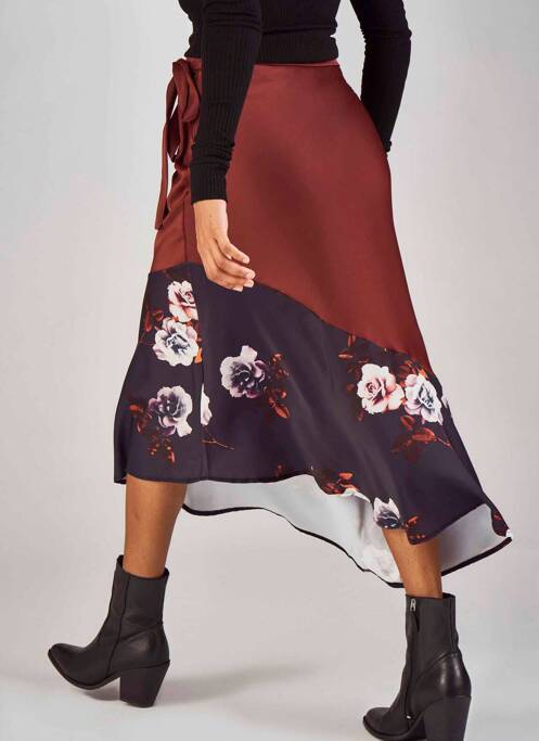 Fustă lungă roșu CLOUDS OF FASHION femeie