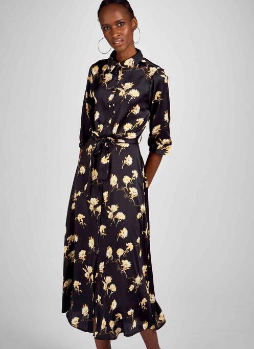 Rochie lungă negru CLOUDS OF FASHION femeie