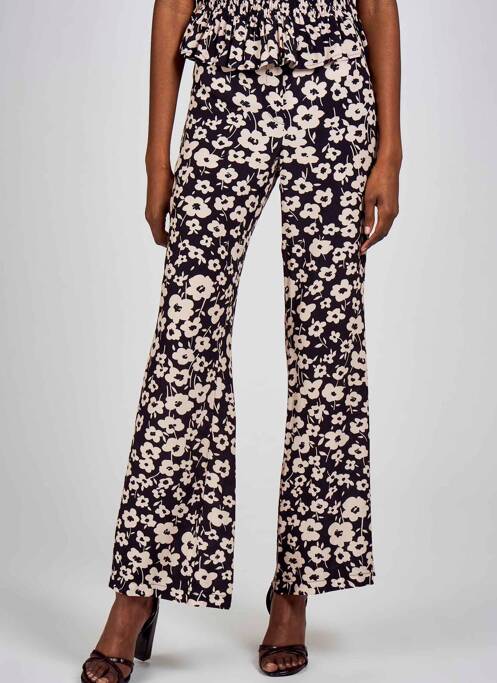 Pantalon evazat negru CLOUDS OF FASHION femeie