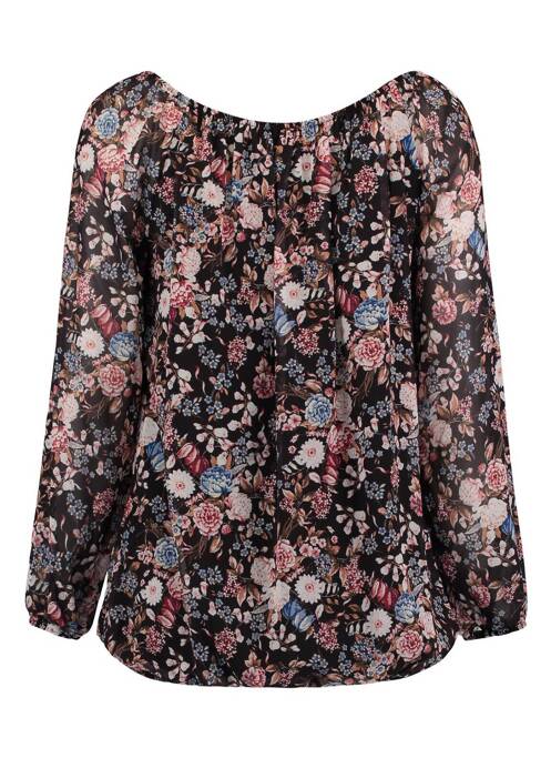 Top negru HAILYS femeie