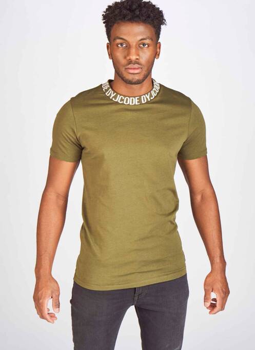 Tricou verde DYJCODE BY DENNIS PRAET  bărbat