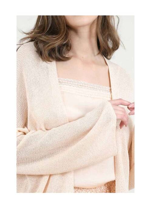 Vestă cu mâneci lungi roz MOLLY BRACKEN femeie