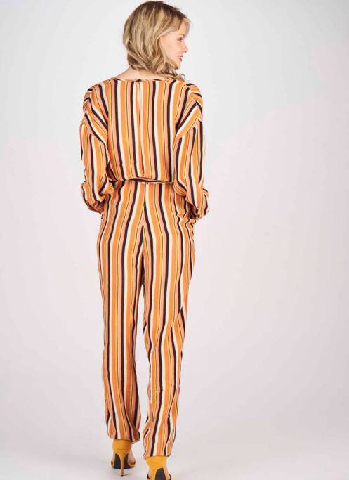 Salopetă-pantalon portocaliu DEUX. BY ELINE DE MUNCK femeie