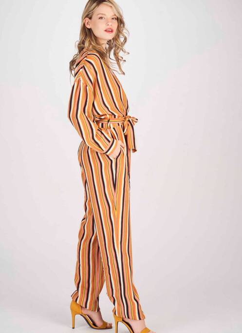 Salopetă-pantalon portocaliu DEUX. BY ELINE DE MUNCK femeie