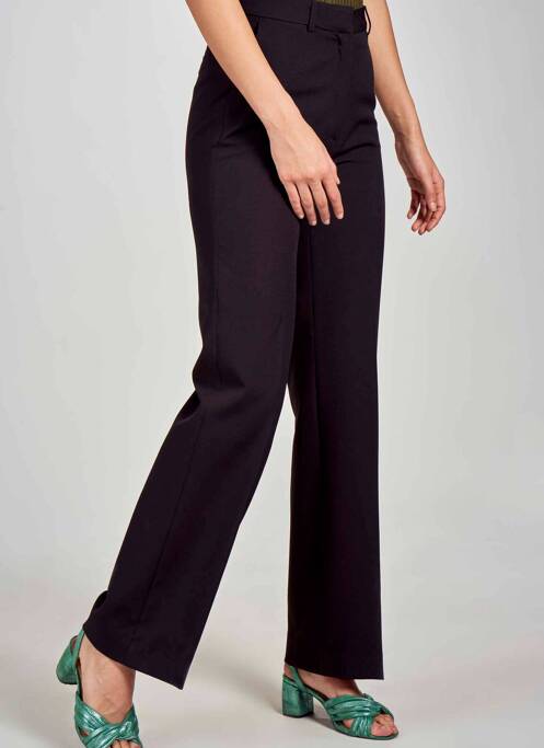 Pantalon chino negru DEUX. BY ELINE DE MUNCK femeie