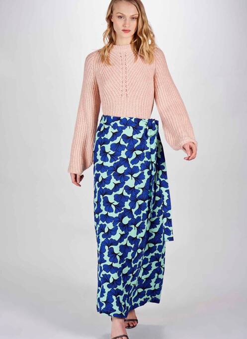 Fustă lungă albastru DEUX. BY ELINE DE MUNCK femeie