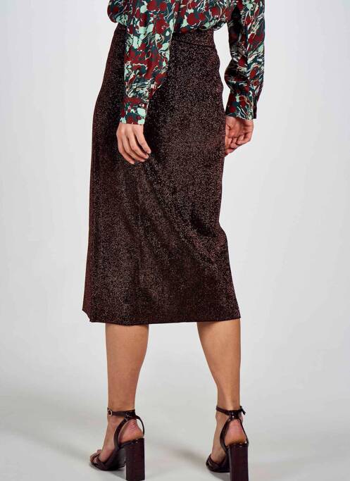 Fustă midi negru DEUX. BY ELINE DE MUNCK femeie