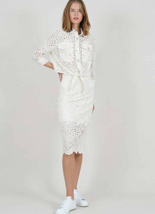 Fustă lungă bej MOLLY BRACKEN femeie