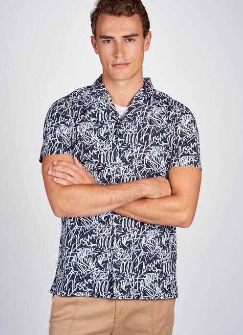 Cămașă cu mâneci scurte albastru CEMI bărbat