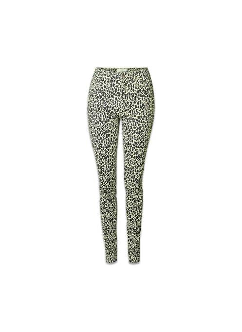 Pantalon slim bej PIECES femeie