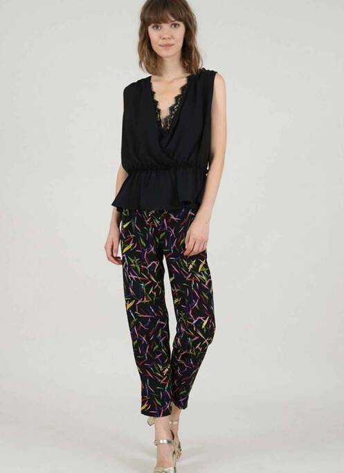 Top negru MOLLY BRACKEN femeie