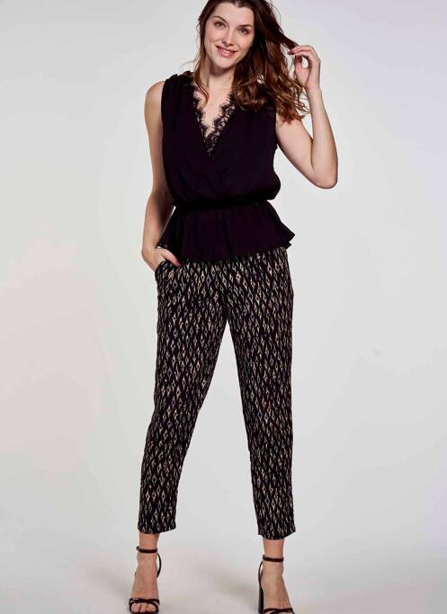 Top negru MOLLY BRACKEN femeie