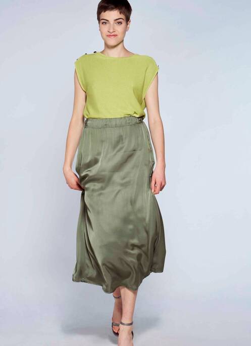 Top verde BELLITA femeie