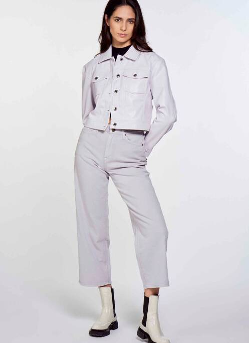 Pantalon drept violet LEE femeie