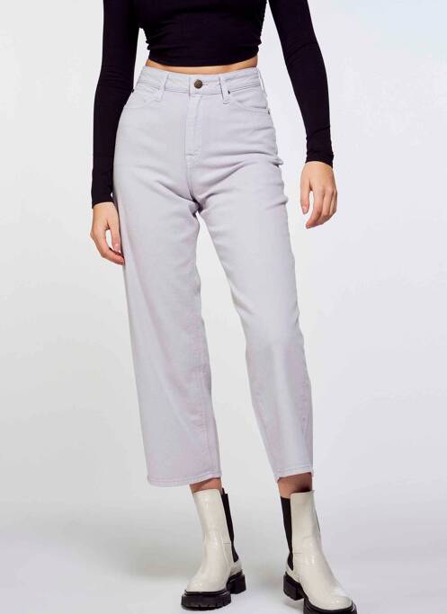 Pantalon drept violet LEE femeie
