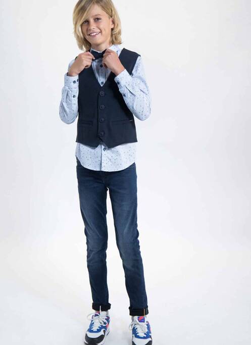 Eșarfă albastru GARCIA băiat