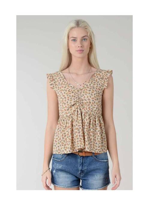 Top bej MOLLY BRACKEN femeie