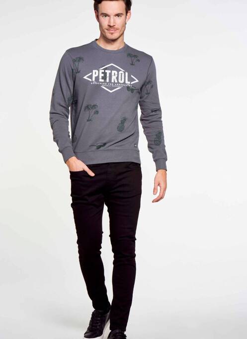 Hanorac gri PETROL INDUSTRIES bărbat