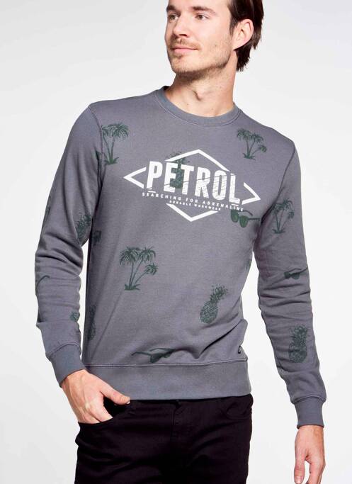 Hanorac gri PETROL INDUSTRIES bărbat