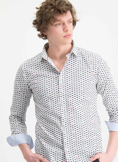 Cămașă cu mâneci lungi alb HAZE&FINN bărbat