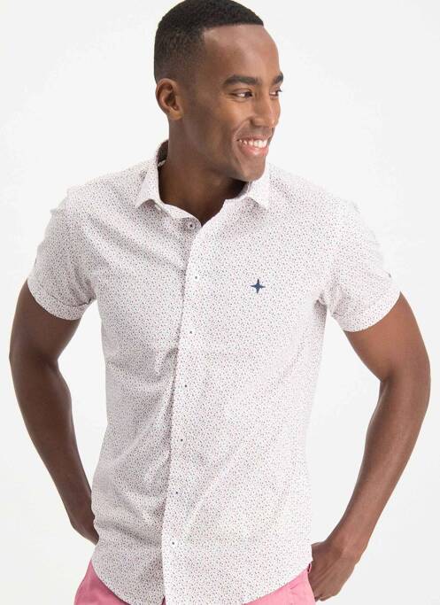 Cămașă cu mâneci scurte alb HAZE&FINN bărbat