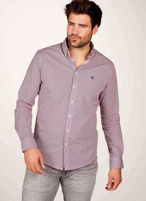 Cămașă cu mâneci lungi roșu HAZE&FINN bărbat