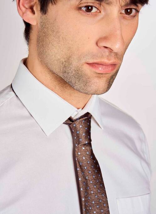 Cravată maro LE FABULEUX MARCEL DE BRUXELLES bărbat