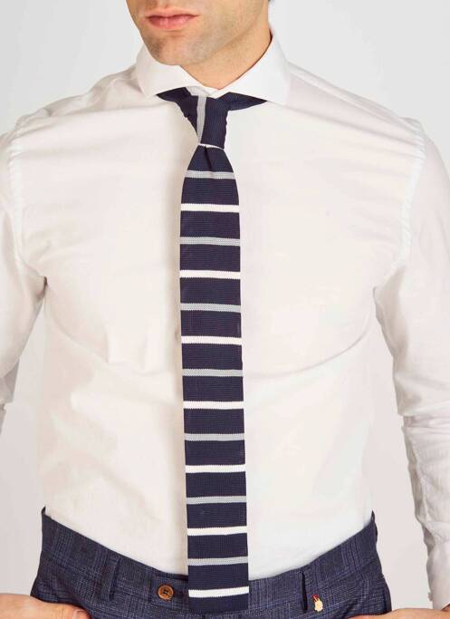 Cravată albastru LE FABULEUX MARCEL DE BRUXELLES bărbat