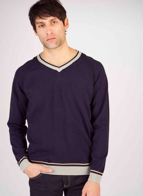 Pulover albastru LE FABULEUX MARCEL DE BRUXELLES bărbat