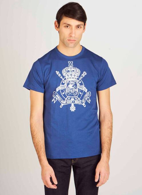 Tricou albastru LE FABULEUX MARCEL DE BRUXELLES bărbat