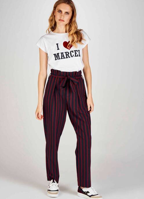 Pantalon drept albastru LE FABULEUX MARCEL DE BRUXELLES femeie