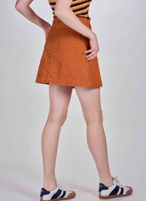 Fustă scurtă maro LE FABULEUX MARCEL DE BRUXELLES femeie
