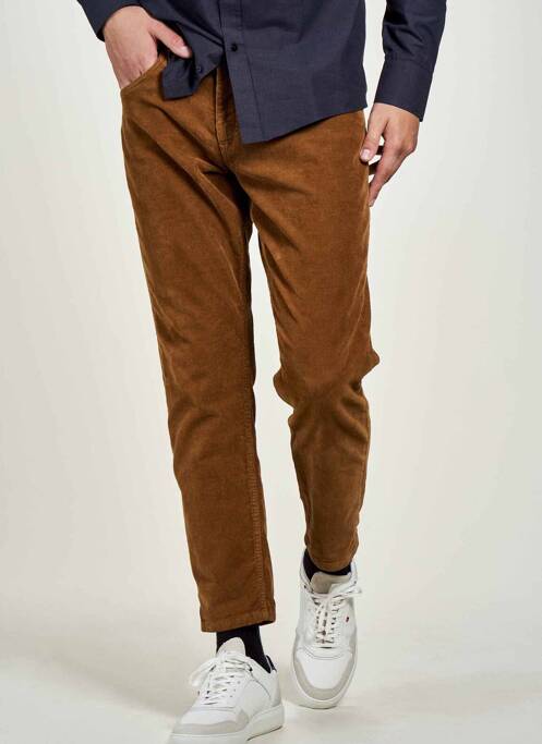 Pantalon slim maro LE FABULEUX MARCEL DE BRUXELLES bărbat