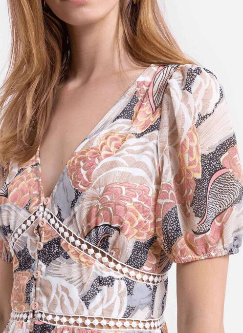 Rochie scurtă roz MOLLY BRACKEN femeie