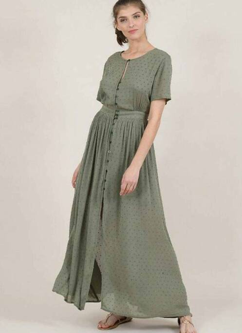 Rochie lungă verde MOLLY BRACKEN femeie