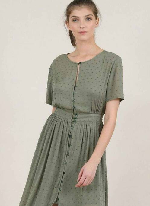 Rochie lungă verde MOLLY BRACKEN femeie