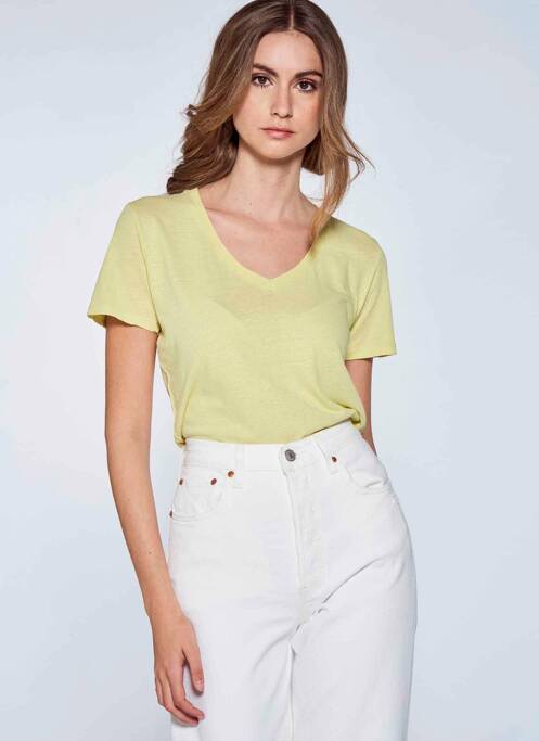 Tricou galben MEXX femeie