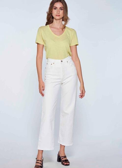 Tricou galben MEXX femeie