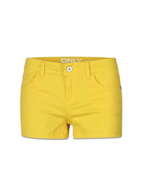 Șort galben ONLY femeie