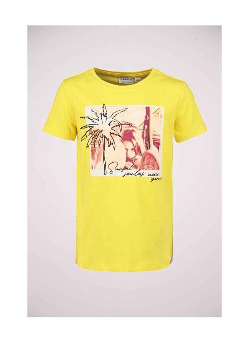 Tricou galben GARCIA fată