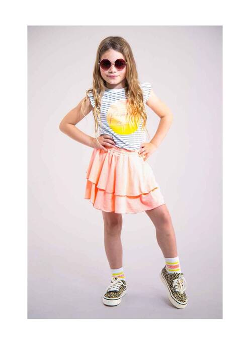 Tricou alb GARCIA fată